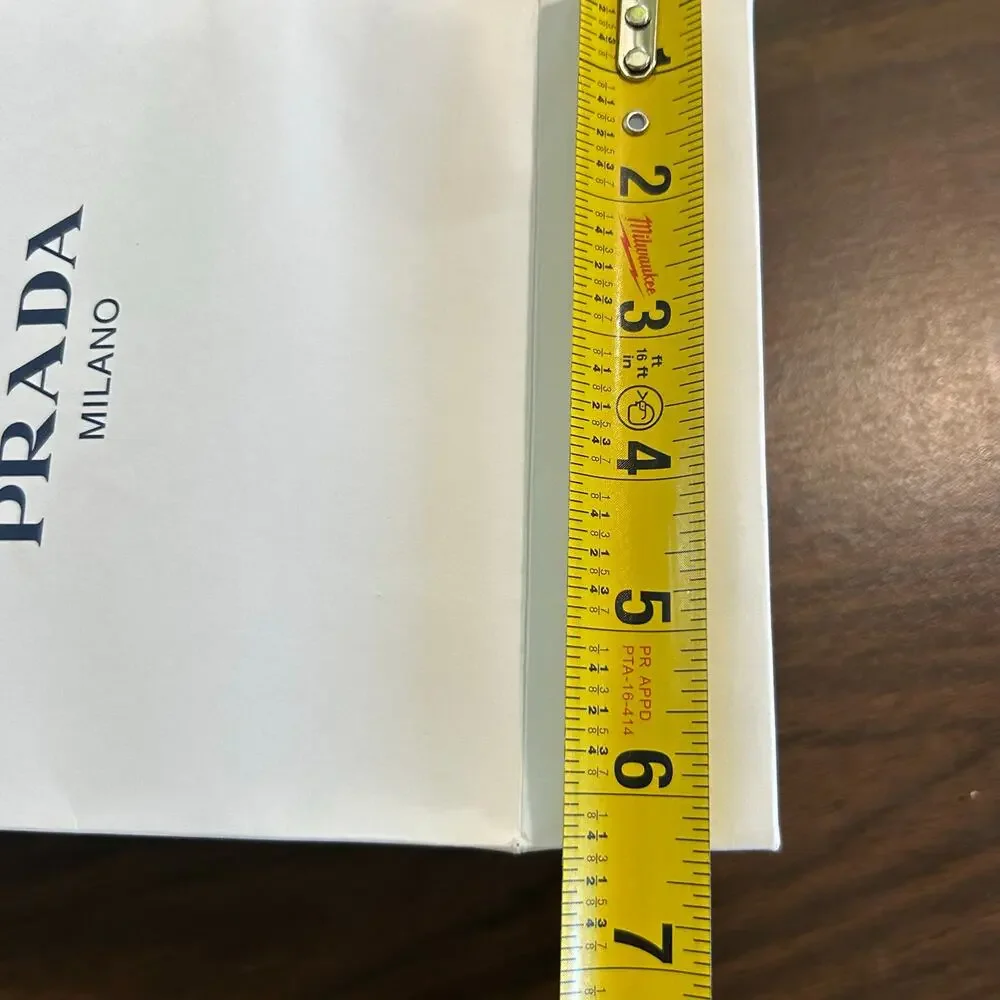Authentic Prada Milano Paper Shopping Bag Only
